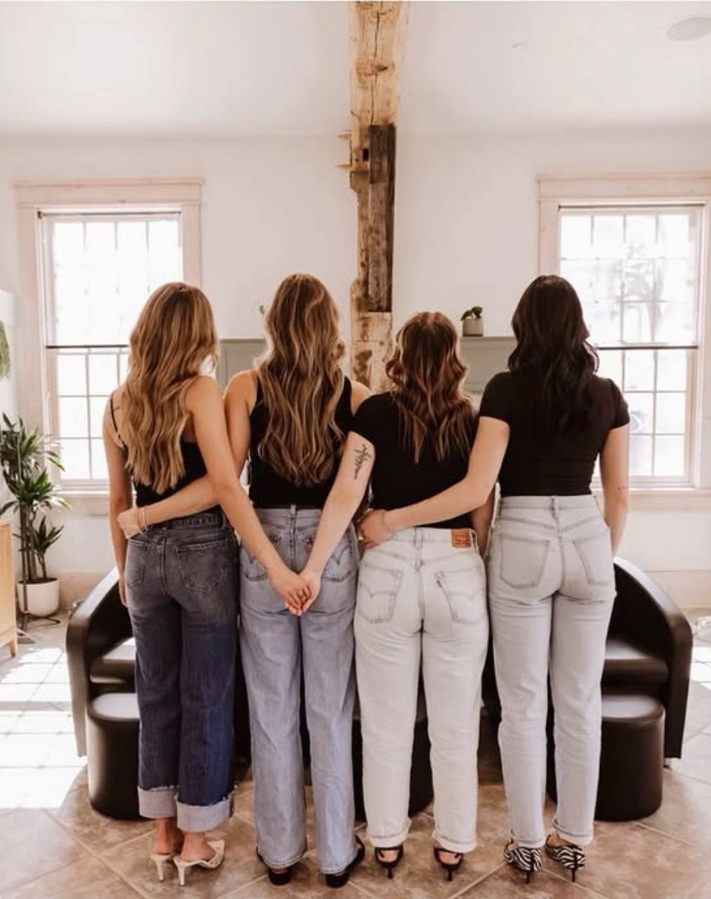 Bridal party hair styles Wisconsin - Ann Michael Collective