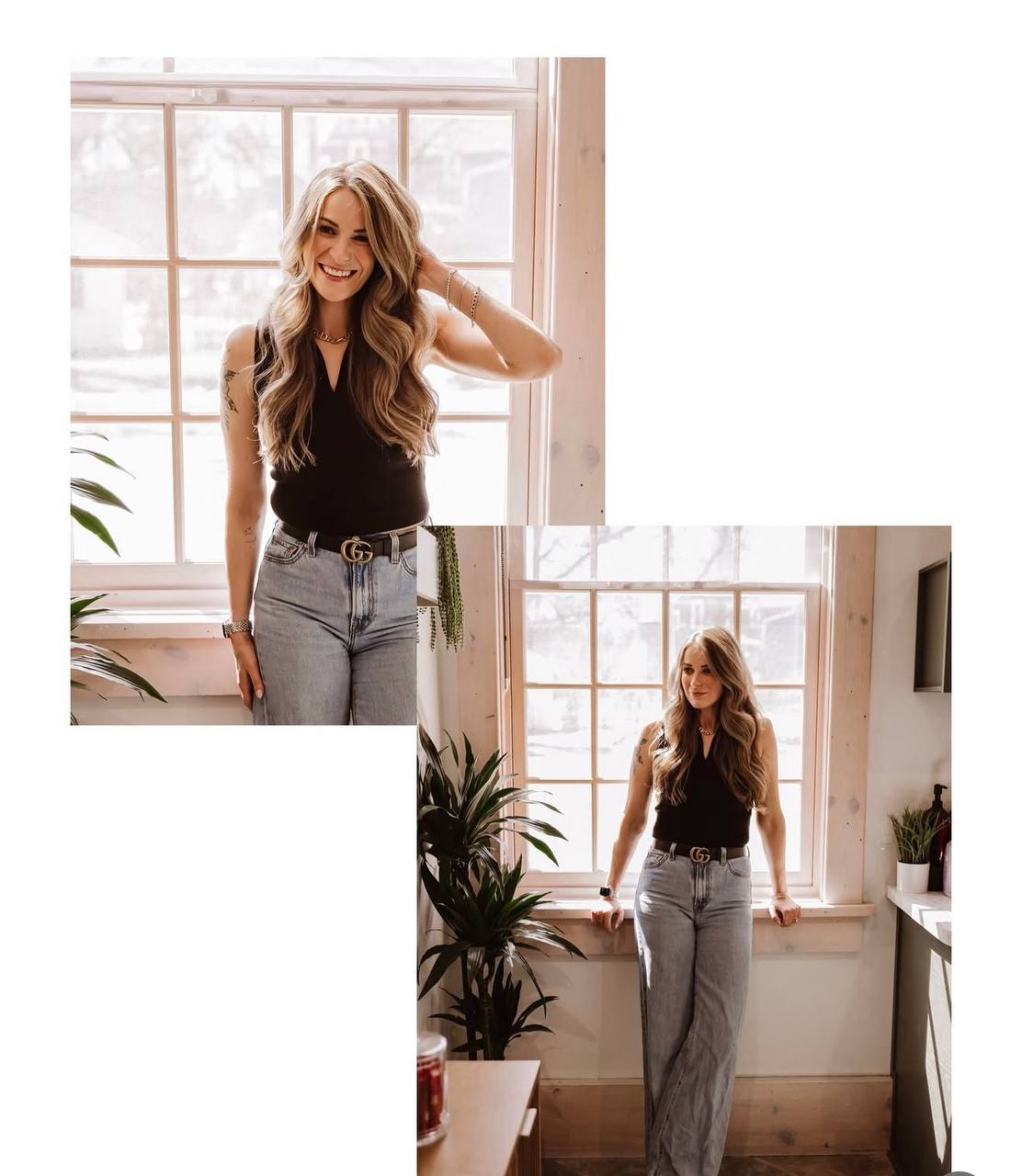 Hair stylist portrait — Ann Michael Collective luxury salon Wisconsin